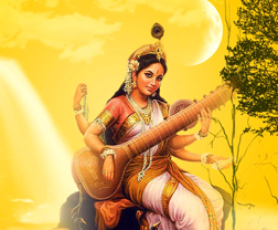 Hindu Goddess Saraswati