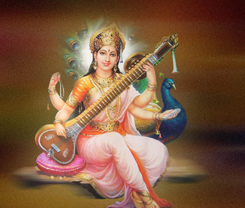 Maa Saraswati Wallpaper